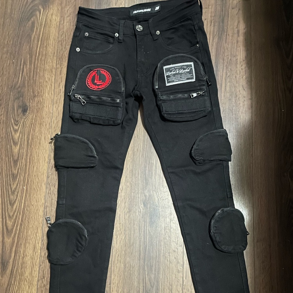 Black Lock and loaded jeans